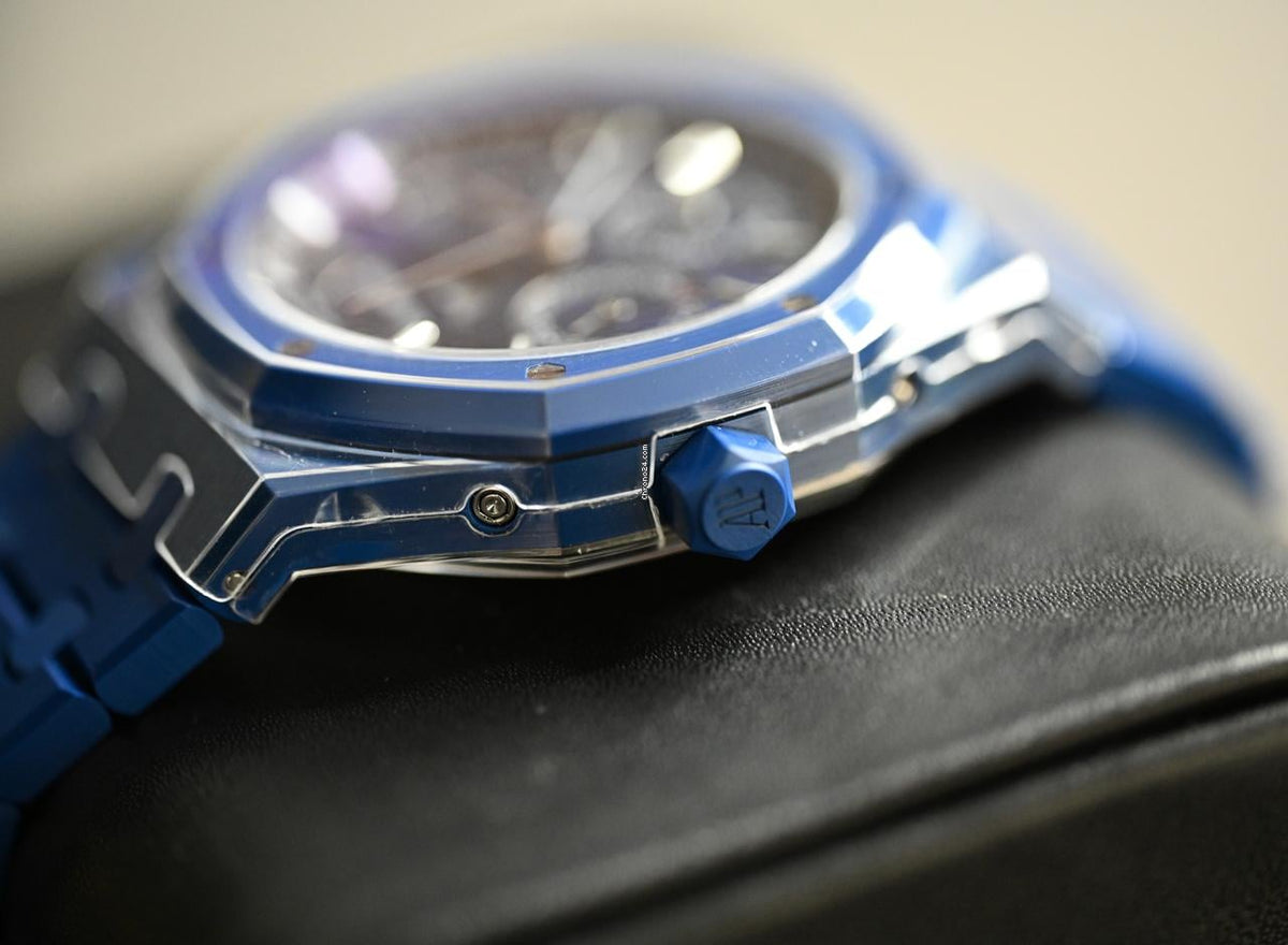 Audemars Piguet Royal Oak Perpetual Calendar 26579CS.OO.1225CS.01 Blue Ceramic Blue Dial