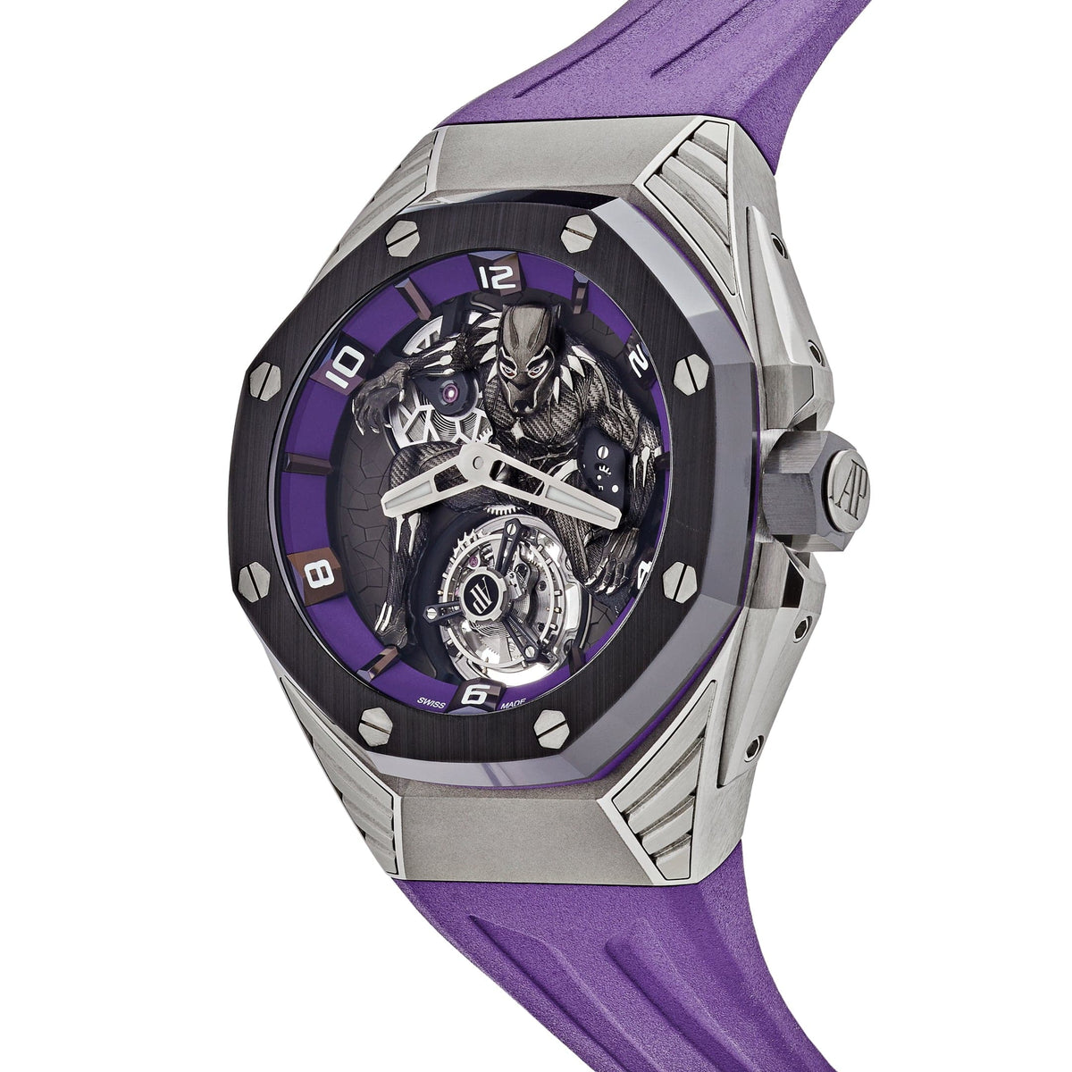 Audemars Piguet Royal Oak Concept 26620IO.OO.D077CA.01 'Black Panther' Flying Tourbillon Limited Edition of 250