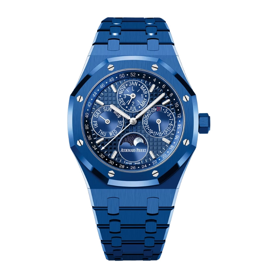 Audemars Piguet Royal Oak Perpetual Calendar 26579CS.OO.1225CS.01 Blue Ceramic Blue Dial